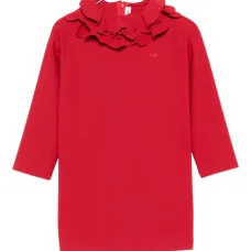 Платье с многослойными оборками