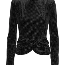 Бархатная блузка