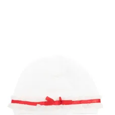 Шапка-бини с ленточной отделкой Шапка-бини с ленточной отделкой