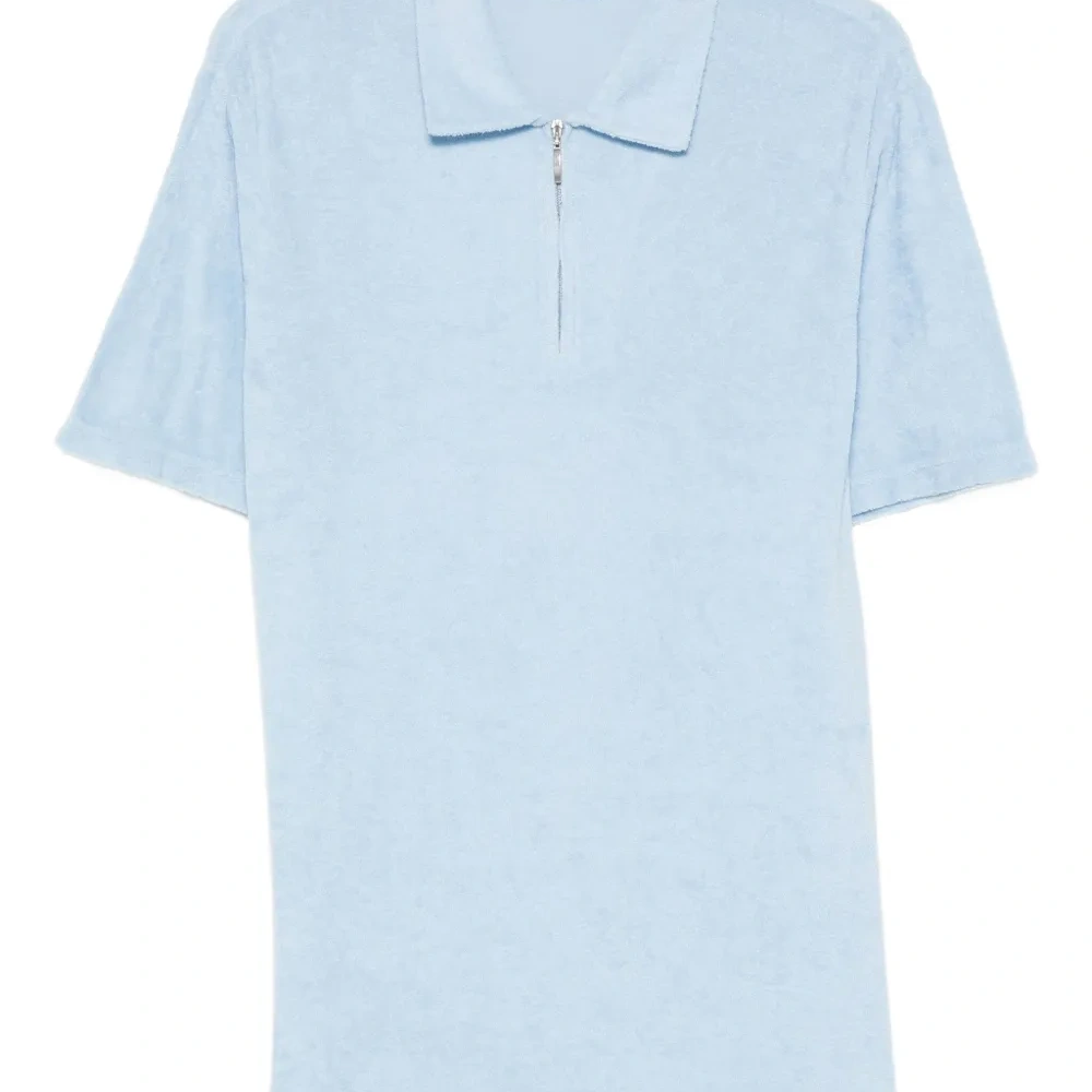 Хлопковая футболка-поло