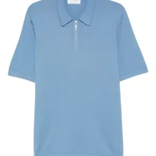 Поло на молнии до середины