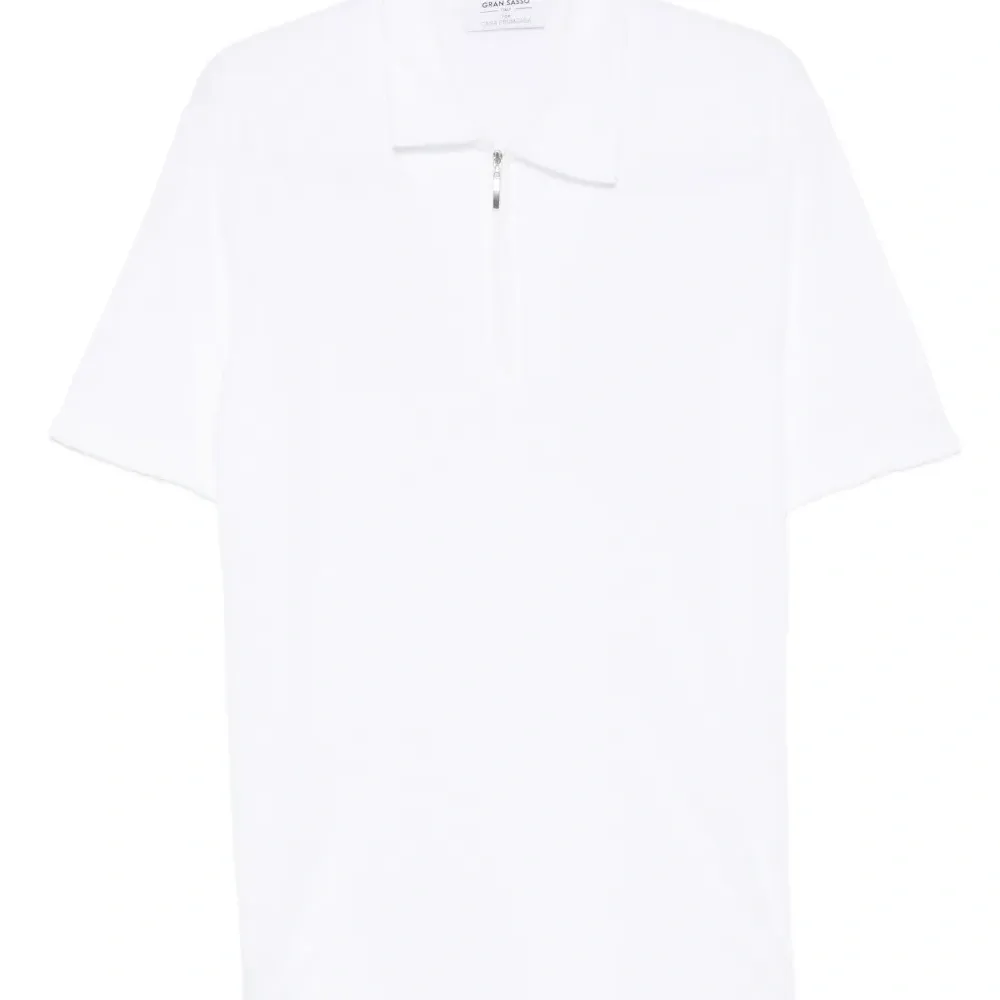 Рубашка поло на молнии