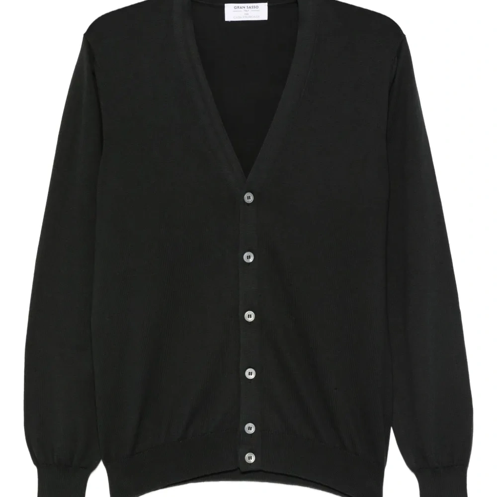 Кардиган с V-образным вырезом