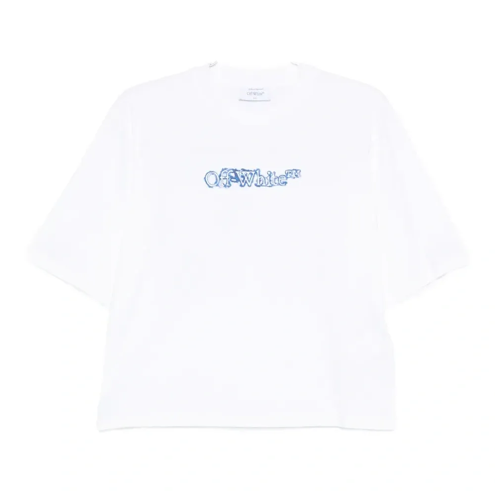 Футболка с принтом логотипа