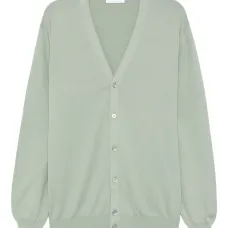 Кардиган с V-образным вырезом