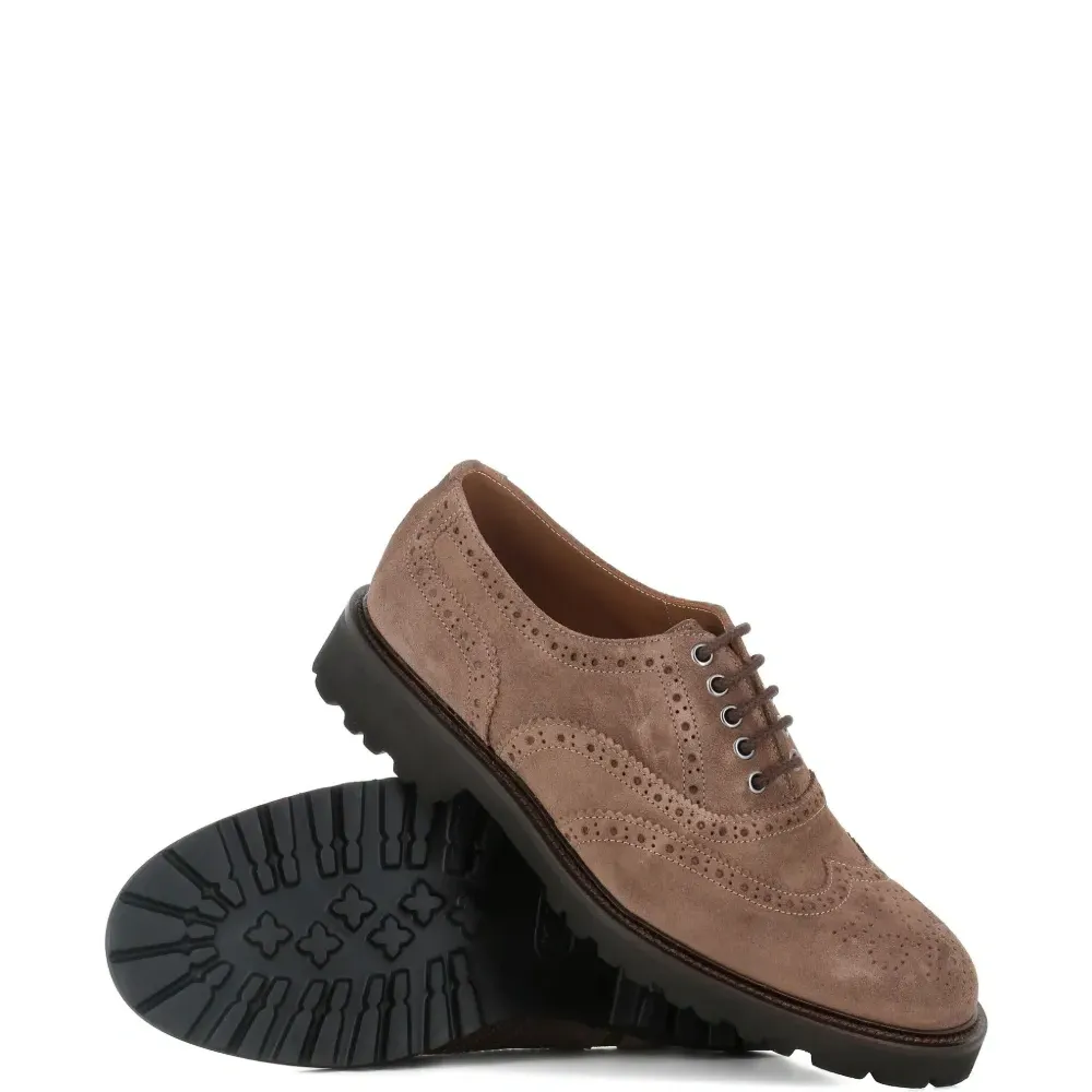 Замшевые оксфорды