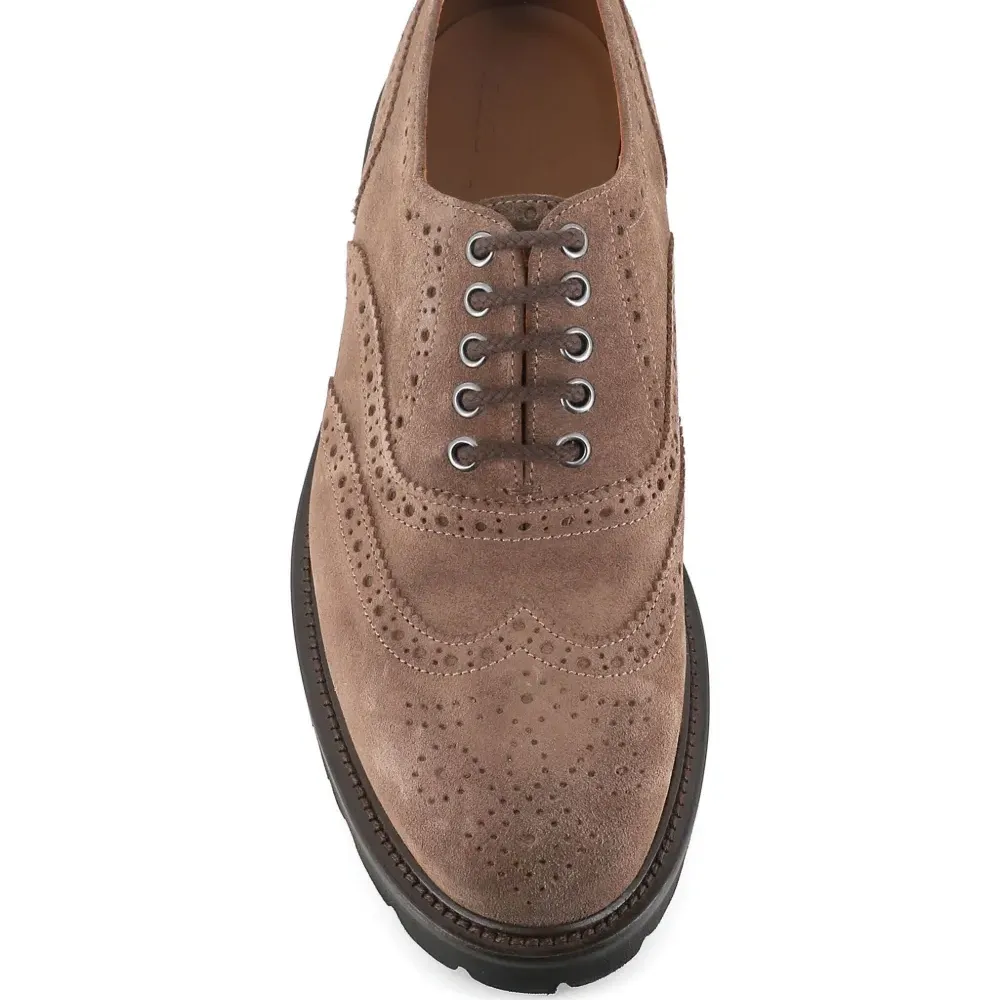 Замшевые оксфорды