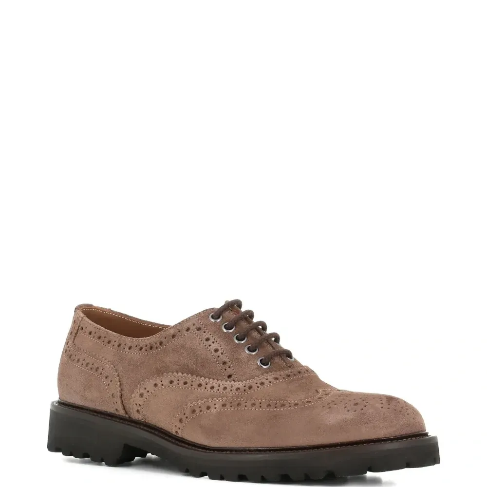 Замшевые оксфорды