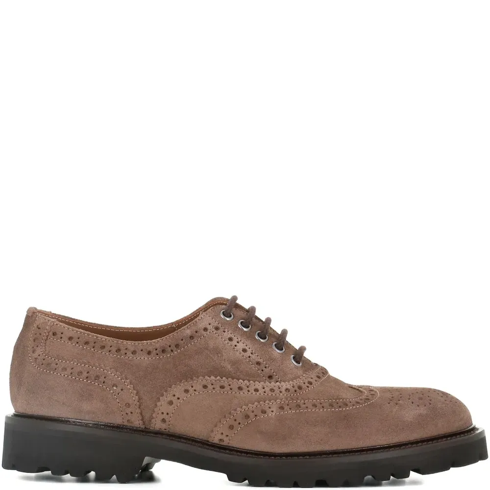 Замшевые оксфорды