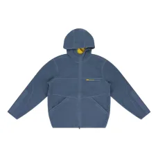 Флисовая худи на молнии