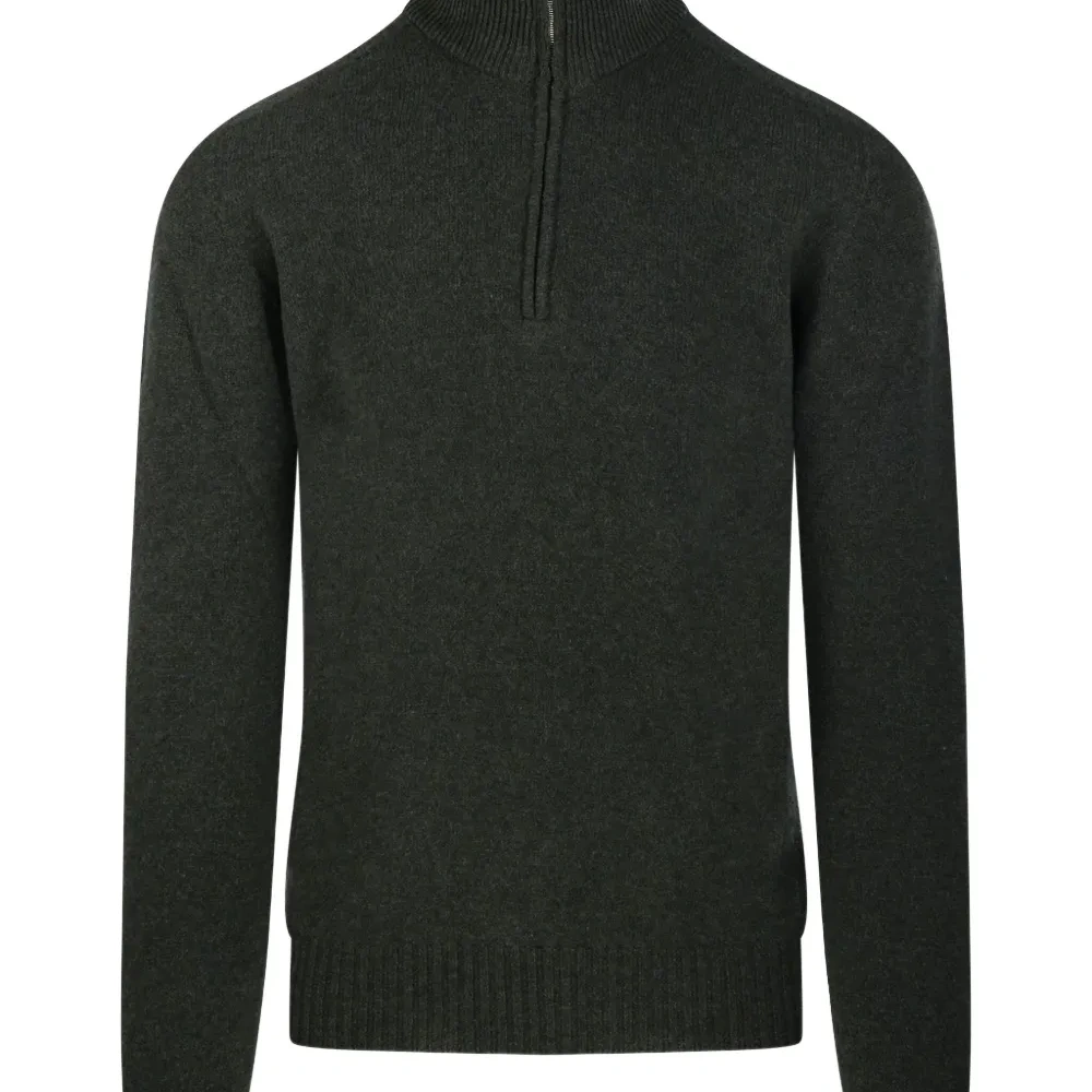 Свитер на молнии до половины