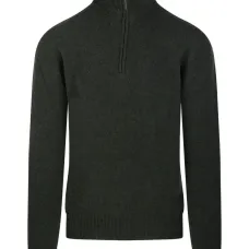 Свитер на молнии до половины