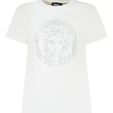 Футболка с кристаллами и медузой Футболка с кристаллами и медузой