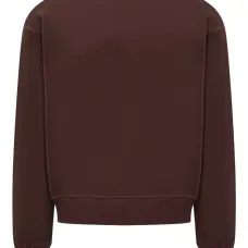 Свитшот с нашивкой-логотипом