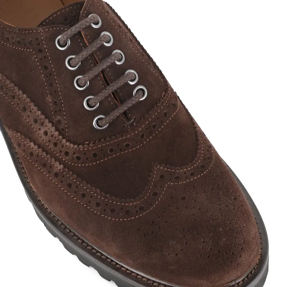 Замшевые оксфорды