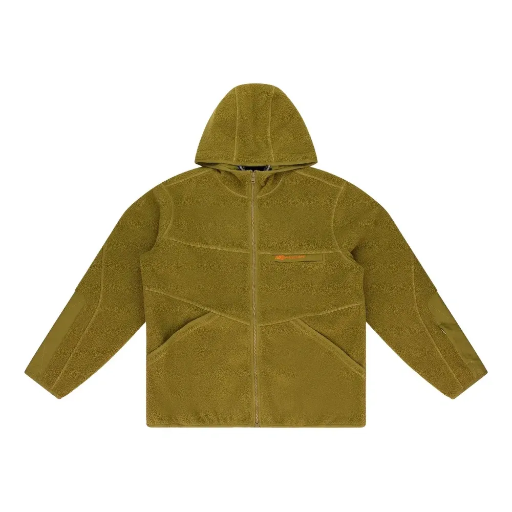 Флисовая худи на молнии X New Balance