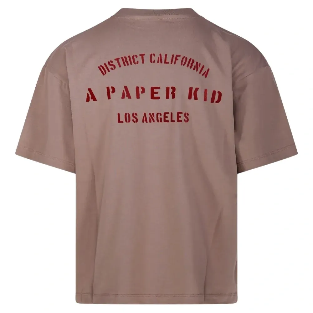 Футболка с принтом-текстом