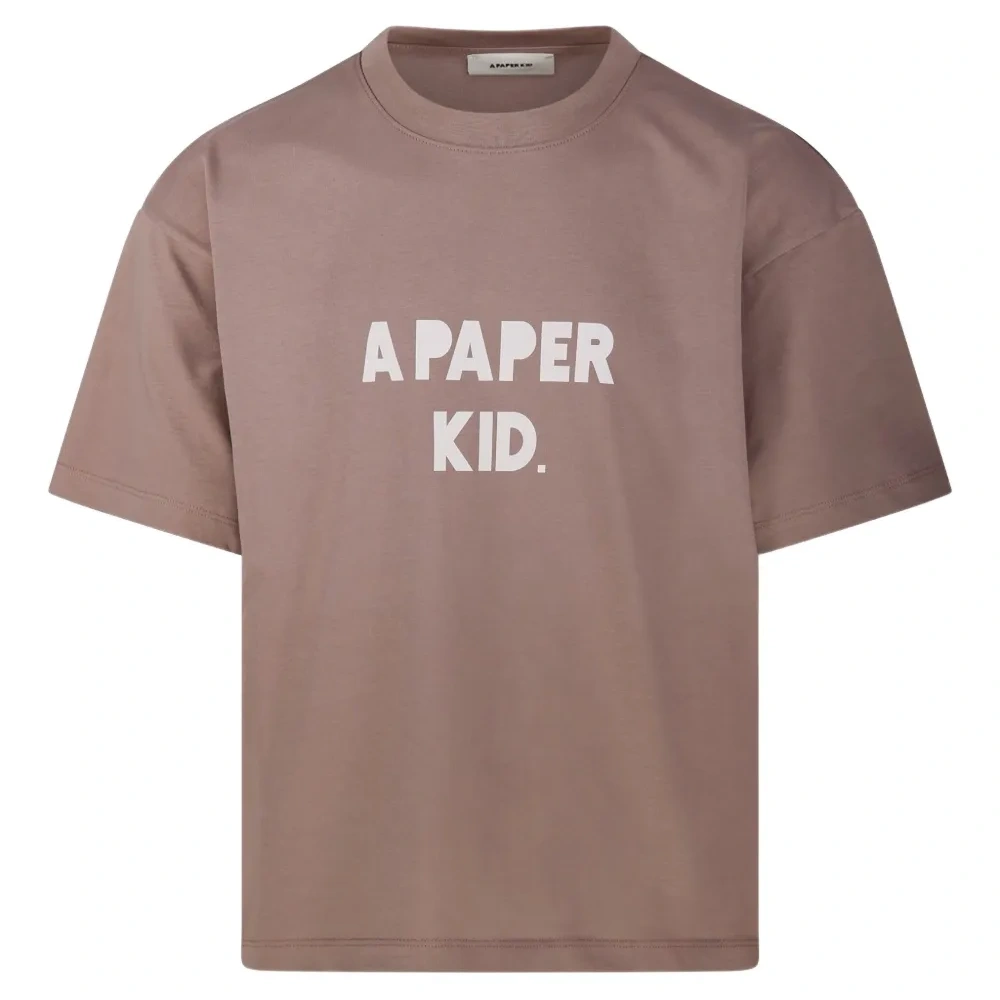 Футболка с принтом-текстом