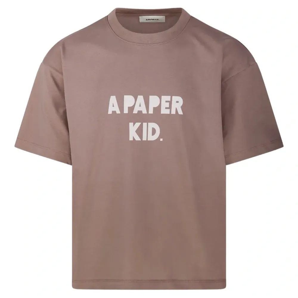 Футболка с принтом-текстом