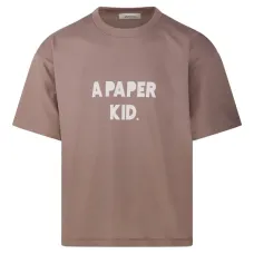 Футболка с принтом-текстом