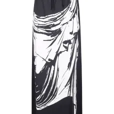 Макси-юбка с принтом