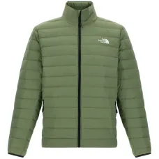 Стёганая куртка с высоким воротником