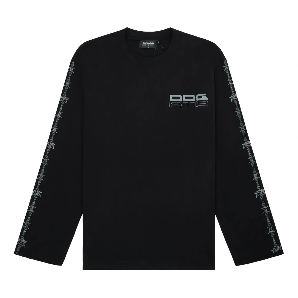 Лонгслив с принтом логотипа