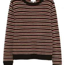 Кашемировый джемпер в полоску