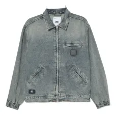 Джинсовая куртка с логотипом