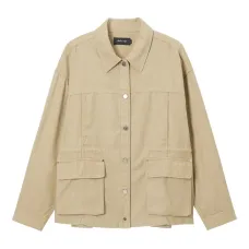 Утеплённая куртка с двумя карманами