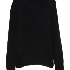 Свитер с круглым вырезом