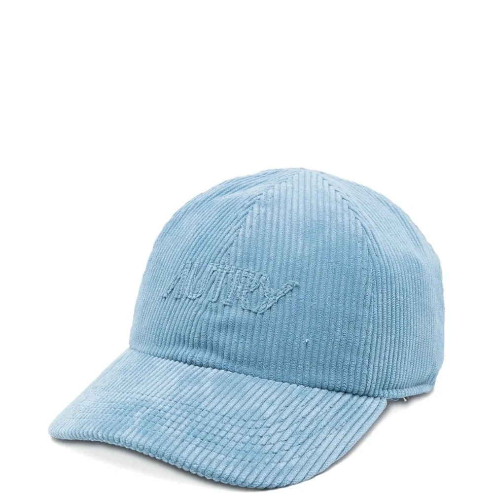 Вельветовая кепка с нашивкой-логотипом