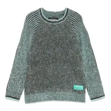 Свитер в рубчик