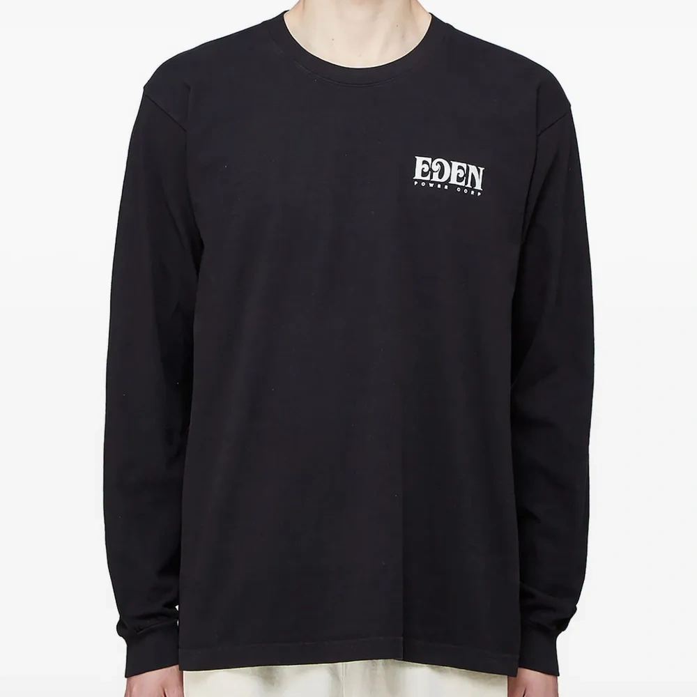 Лонгслив с принтом логотипа