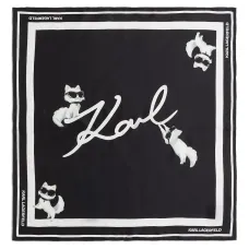 Шелковый платок Ikon Choupette Signature