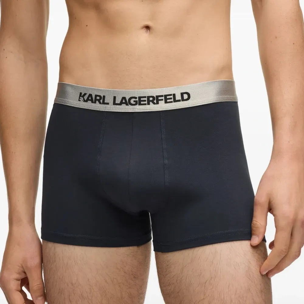 Комплект из трех боксеров с логотипом Комплект из трех боксеров с логотипом