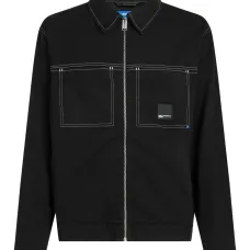 Куртка-рубашка с контрастной строчкой