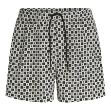 Плавки-шорты в клетку