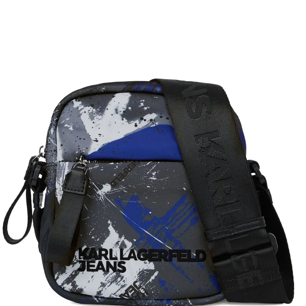 Сумка-мессенджер с принтом граффити Сумка-мессенджер с принтом граффити