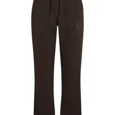 Брюки с вышитым логотипом