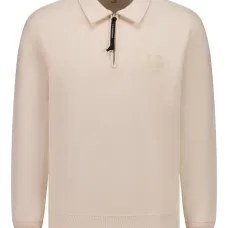 Спортивная кофта с высоким воротником и наполовину молнией