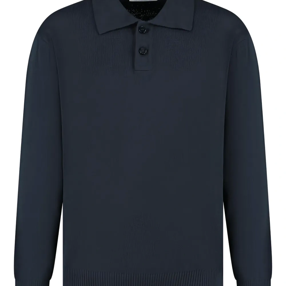 Поло на пуговицах