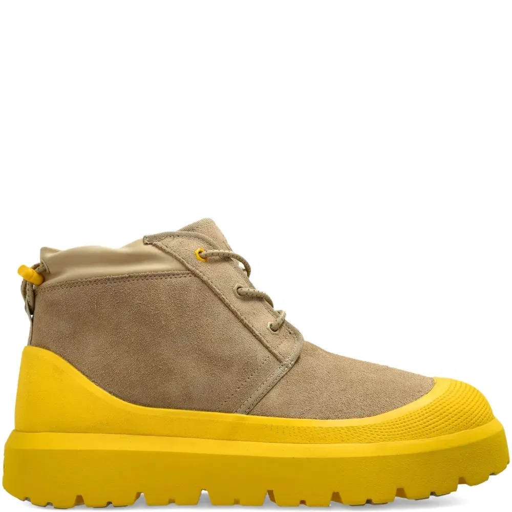 Замшевые ботинки на шнуровке Neumal