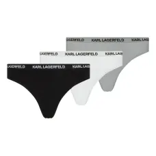 Комплект из трех трусов-брифов с логотипом