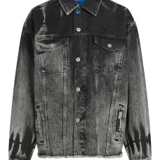 Куртка из вареного денима