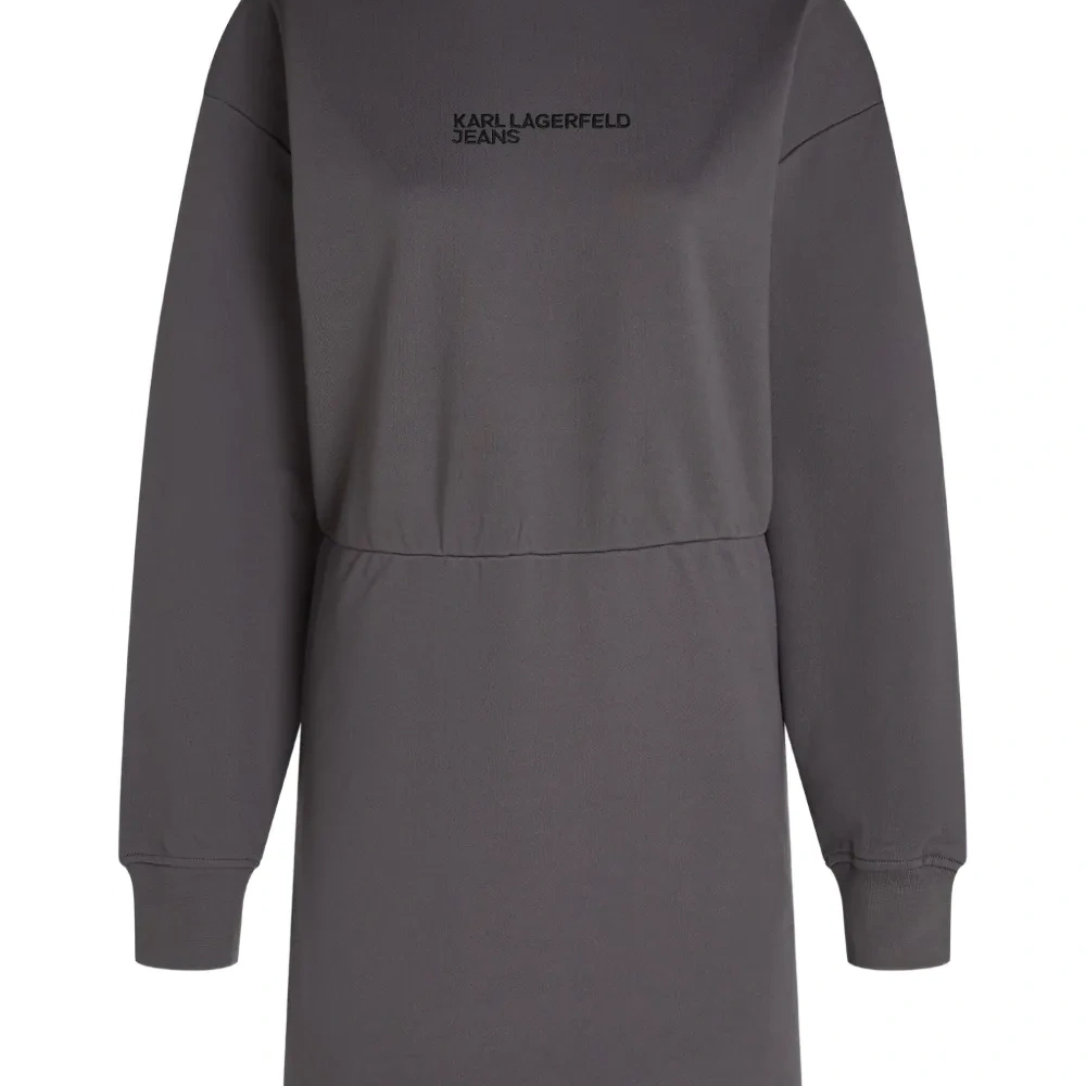 Мини-платье из хлопка с логотипом