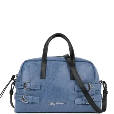 Джинсовая сумка с пряжкой