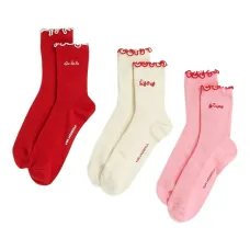Комплект из трех пар носков love-note