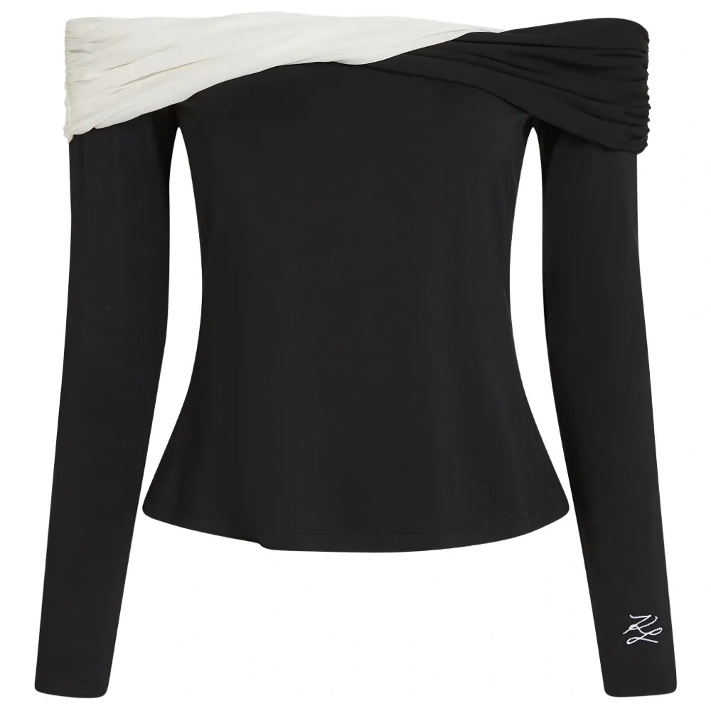 Топ с открытыми плечами