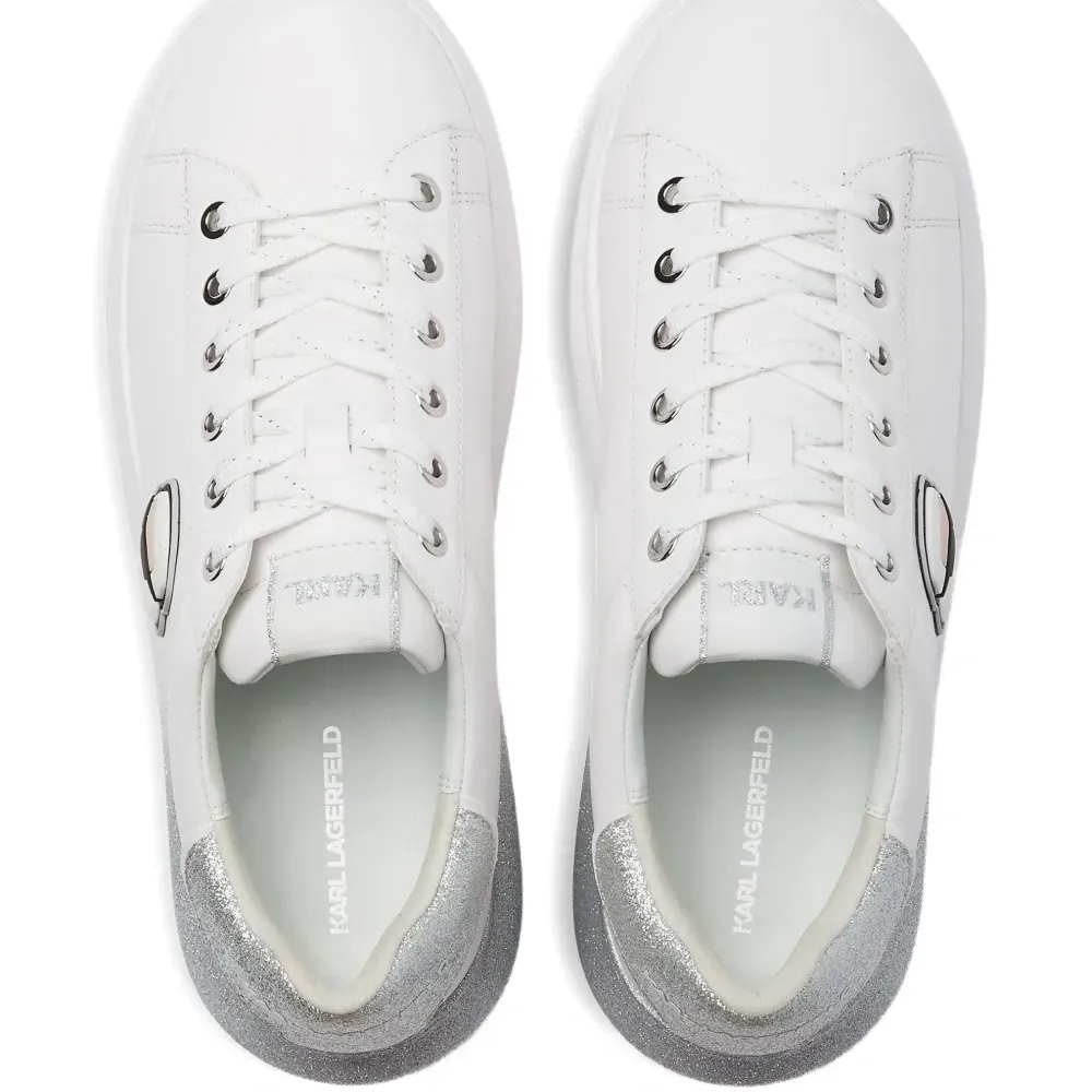 Кеды Kapri с глиттерной аппликацией